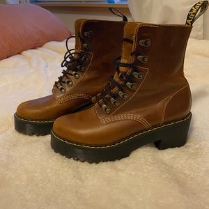 LEONA WOMEN'S ORLEANS LEATHER HEELED BOOTS